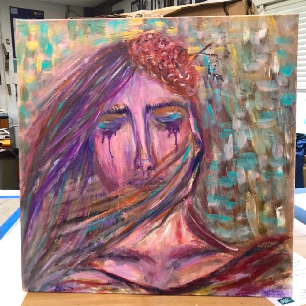 Acrylic Painting. Hand crafted